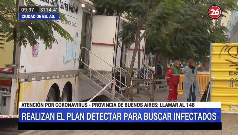 Coronavirus, testeos puerta a puerta en Balvanera, Canal 26