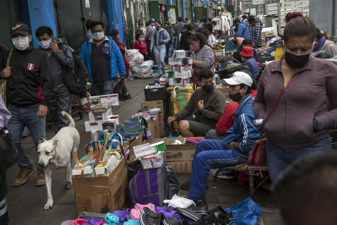 Mercado de Perú, coronavirus