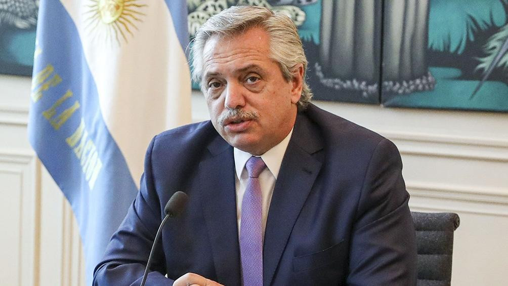 Alberto Fernández, presidente de Argentina, NA	