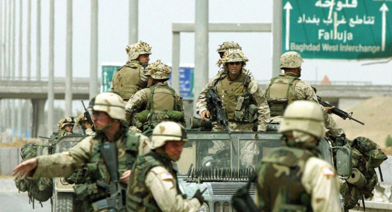 Tropas de Irak, Estados Unidos