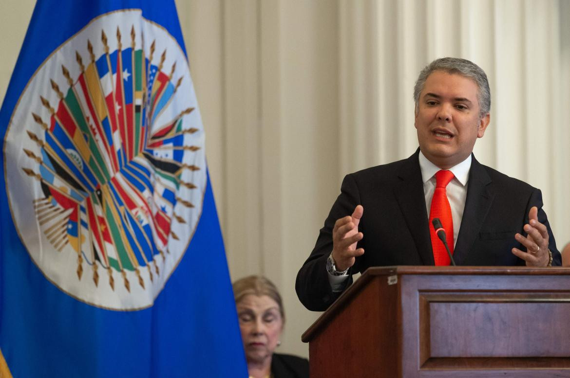 Iván Duque, presidente de Colombia, NA