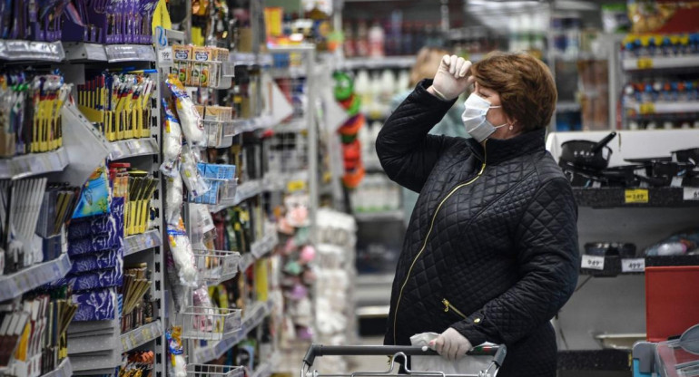 Supermercados, coronavirus, pandemia