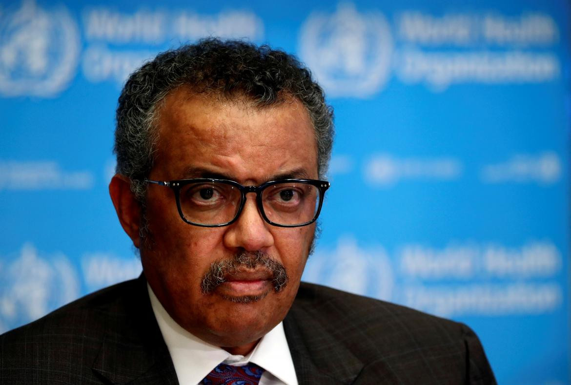 Tedros Adhanom Ghebreyesus, director de la OMS, REUTERS