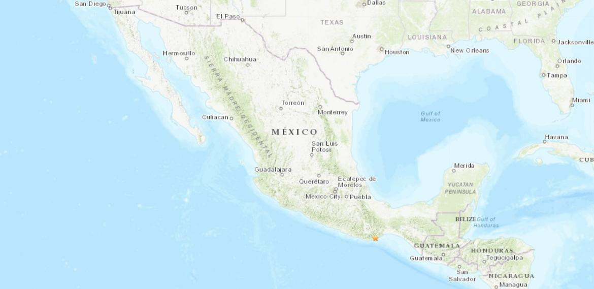 Sismo en México