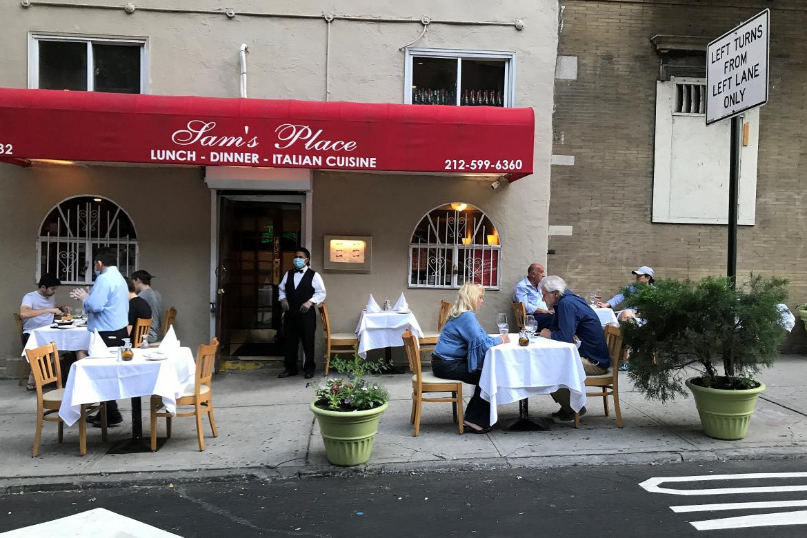 Nueva York, apertura de restaurantes, REUTERS