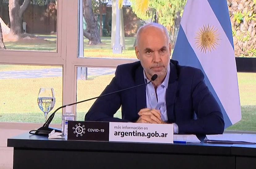 Horacio Rodríguez Larreta, anuncio de extensión de cuarentena en Olivos