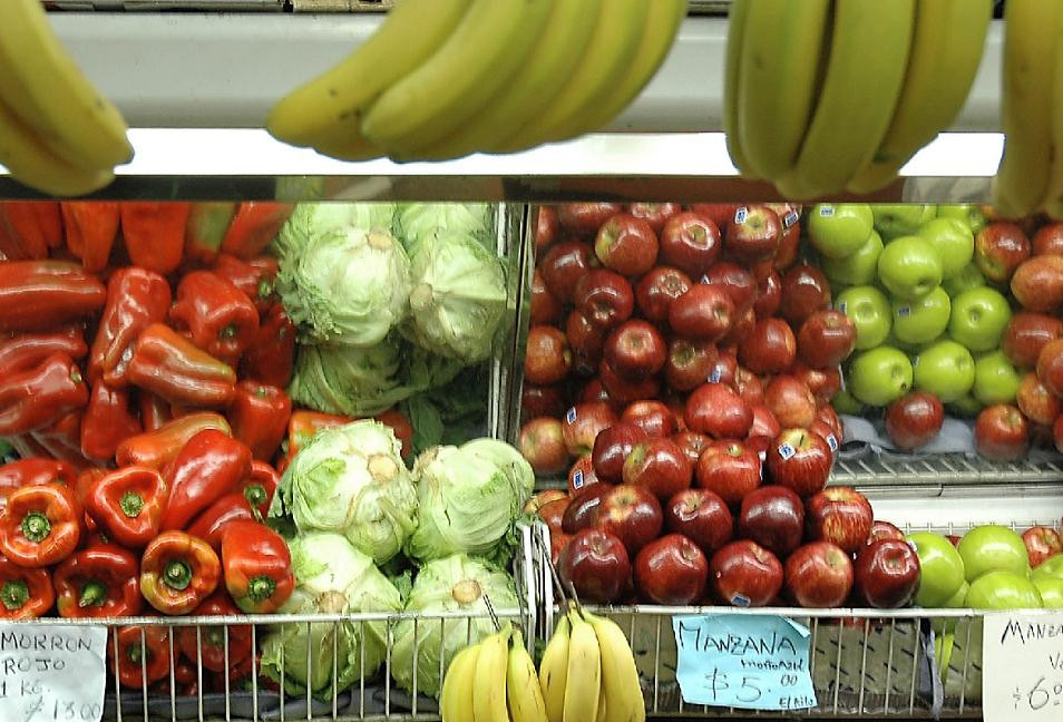 Frutas y verduras, NA