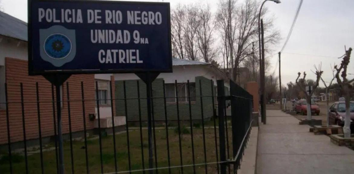 Comisaría de Catriel, en el departamento de General Roca, Río Negro