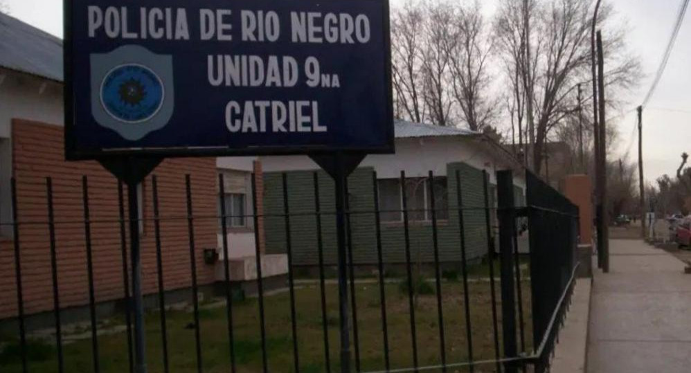 Comisaría de Catriel, en el departamento de General Roca, Río Negro
