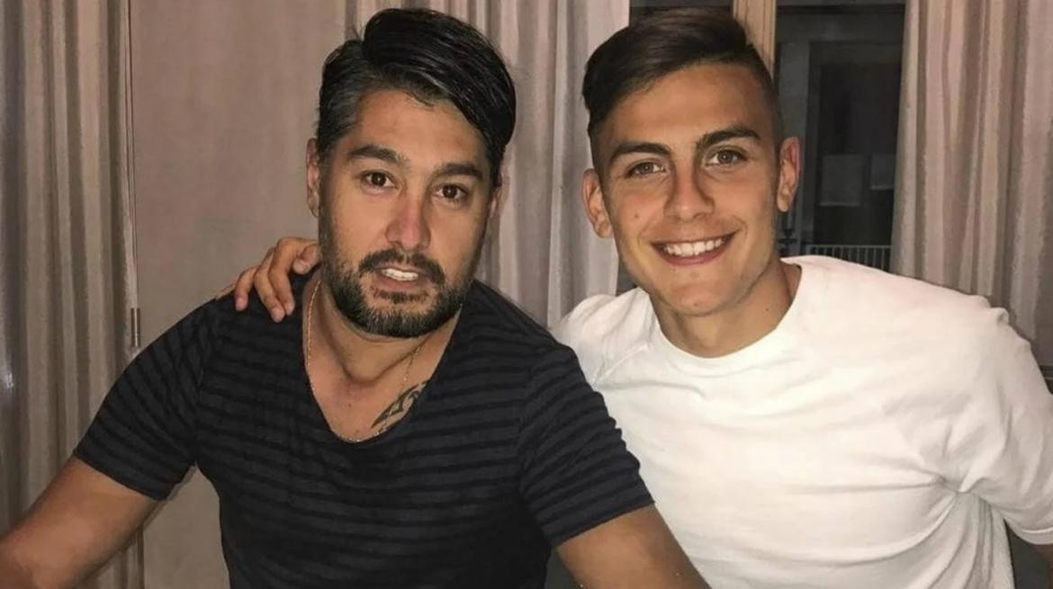 Gustavo y Paulo Dybala, futbolista