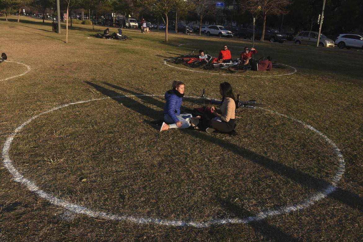 Rosario, distancia social, coronavirus en Argentina