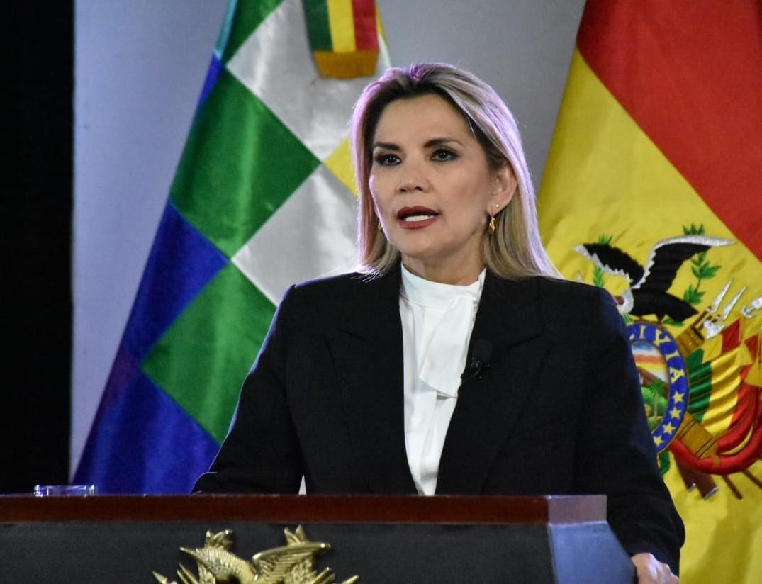 Jeanine Áñez, presidenta interina de Bolivia, NA