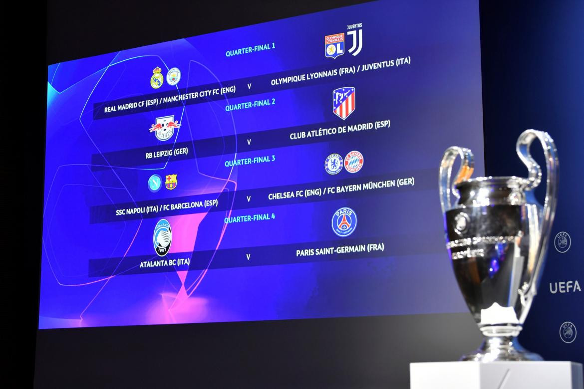 Champions League, sorteo, fútbol europeo, REUTERS