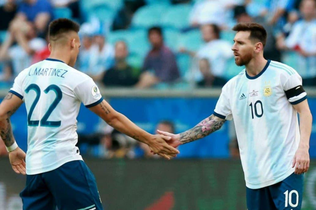 Lautaro Martínez y Lionel Messi, mercado de pases, fútbol