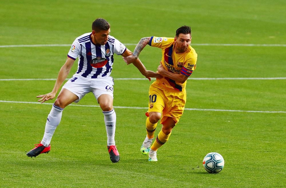 Messi, Barcelona vs. Valladolid, Reuters