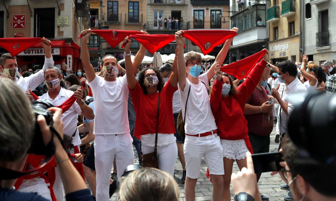 Coronavirus, España, Pamplona, pandemia, Reuters