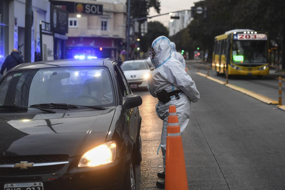 Coronavirus en Argentina, controles en cuarentena, Agencia NA