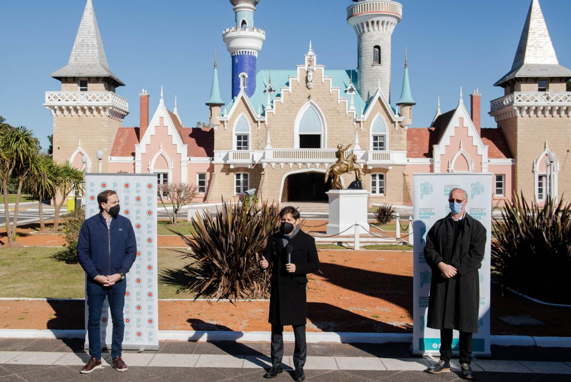 Axel Kicillof, La República de los Niños, La Plata, Coronavirus, Gobierno bonaerense, Provincia de Buenos Aires, NA