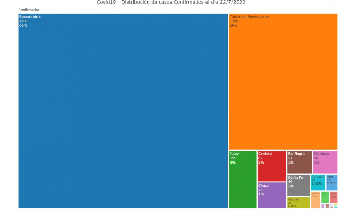 Coronavirus, Argentina, pandemia, 22-7-2020 - Twitter Soledad Retamar	