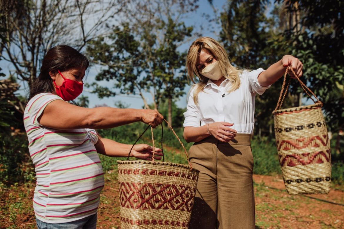 Fabiola Yáñez por Mujeres Rurales en Misiones