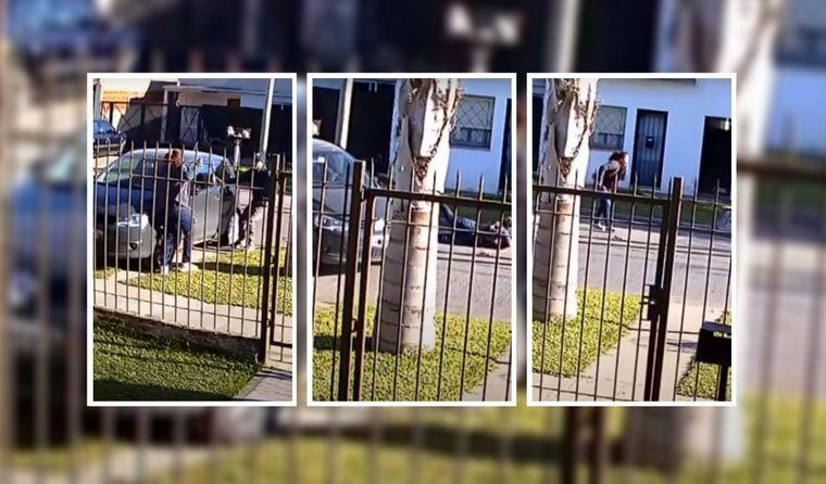 Lomas de Zamora, roban auto con su hijo adentro, policiales, video