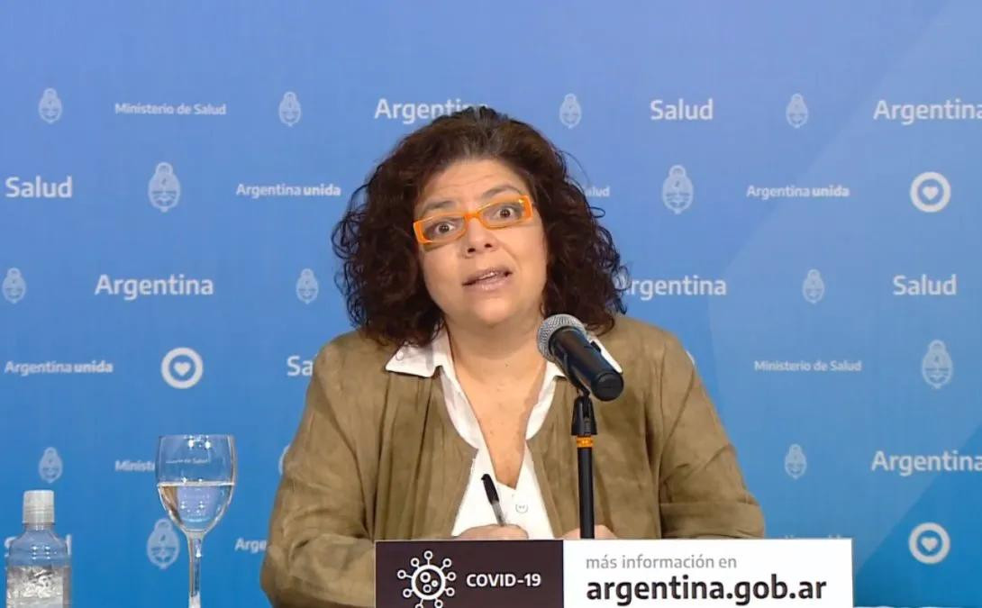 Carla Vizzoti, Ministerio de Salud, coronavirus en Argentina, Covid-19, NA