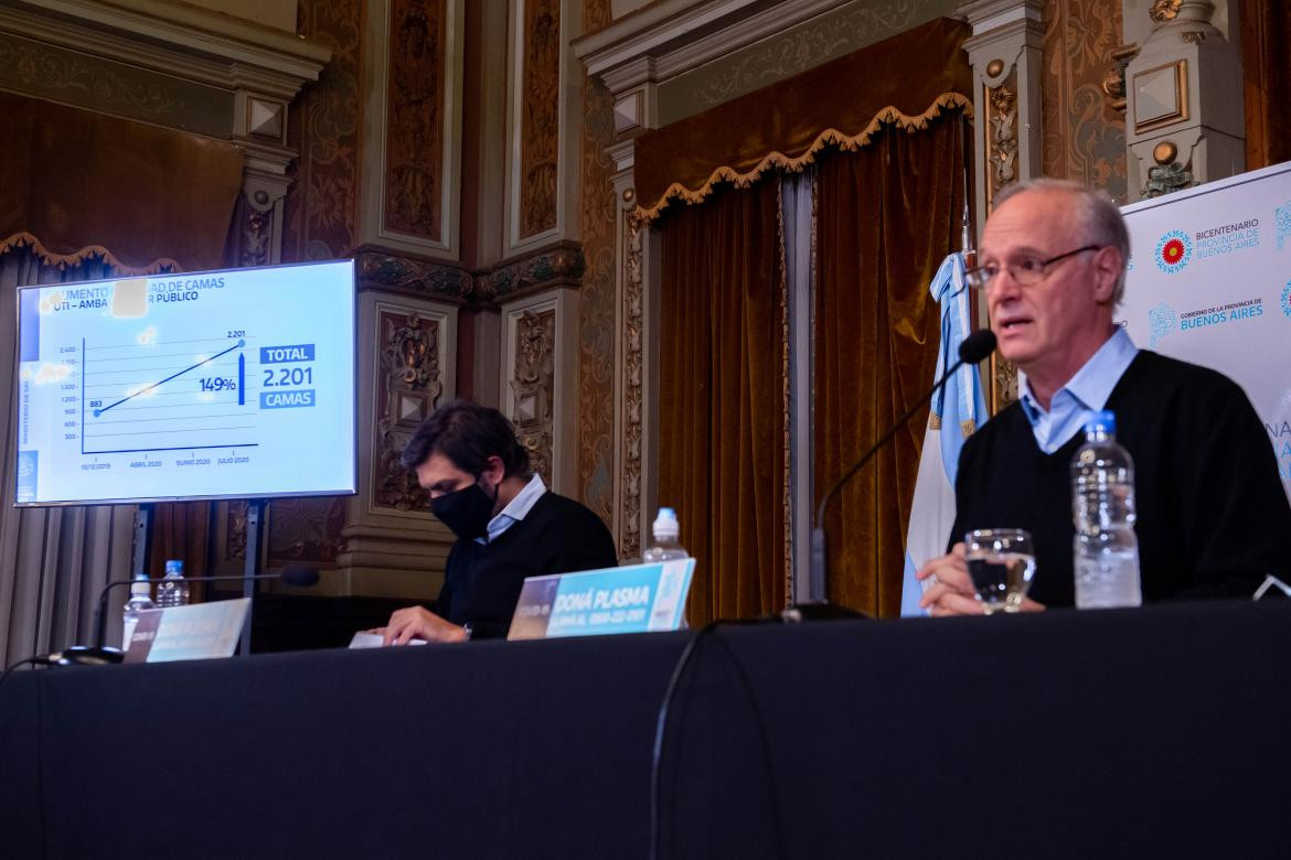 Carlos Bianco, Jefe de Gabinete de la Provincia de Buenos Aires, coronavirus, NA