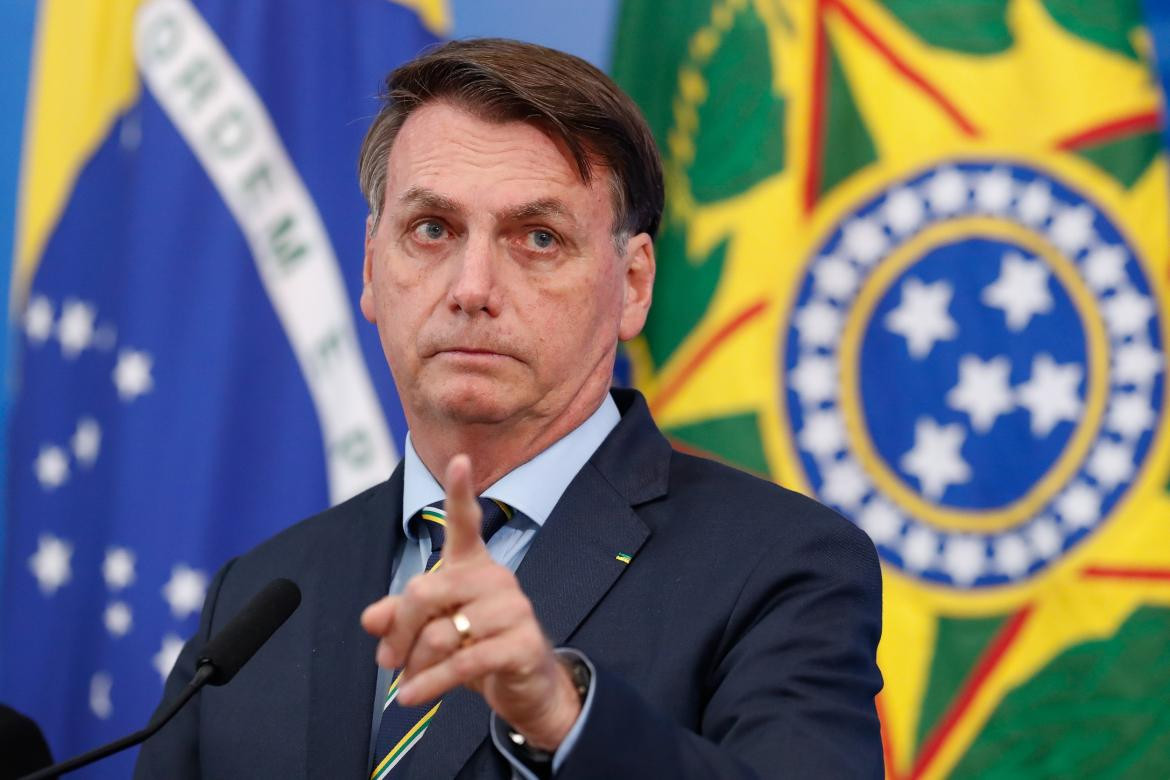 Jair Bolsonaro, presidente de Brasil, Agencia NA