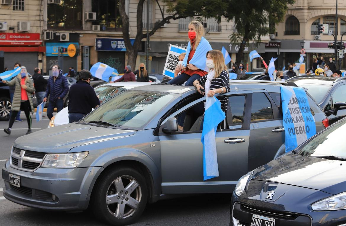 Protestas en distintos puntos del país contra reforma judicial, Agencia NA