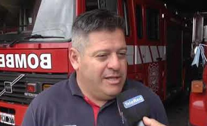 Coronavirus, vacuna, bombero, Marcelo Leiciaga