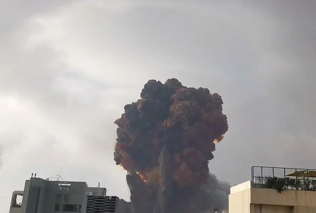 Explosión gigantesca en El Líbano, Beirut, REUTERS