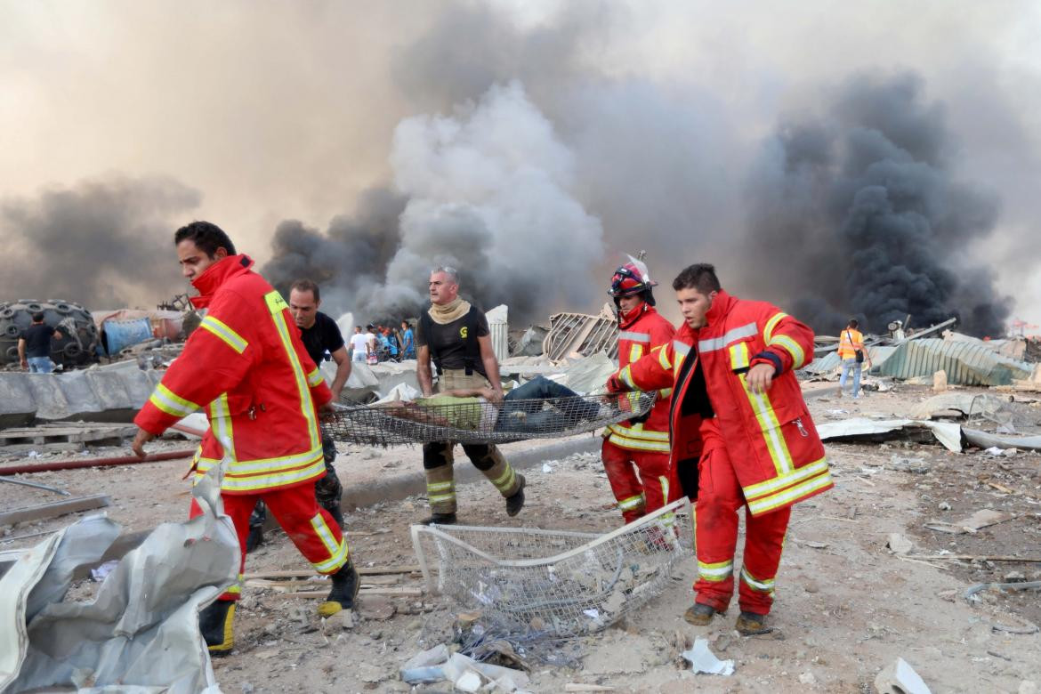 Explosión en Líbano, Beirut, REUTERS