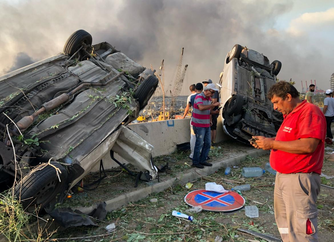 Explosión en Líbano, Beirut, REUTERS