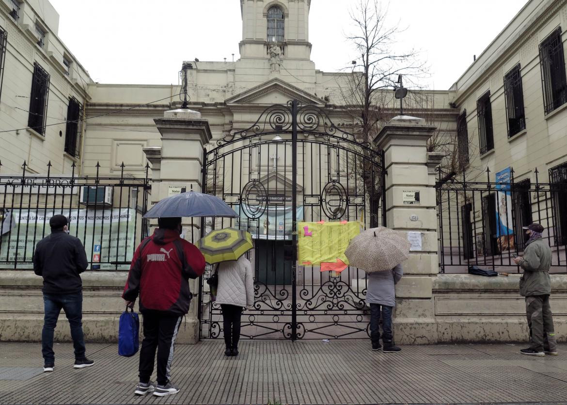 San Cayetano, celebración en Liniers, fe, religión, NA