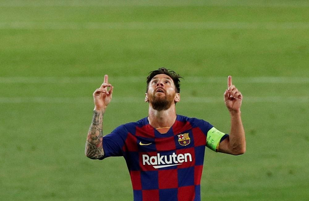Gol de Messi, Barcelona vs. Nápoli, Champions League, Reuters	