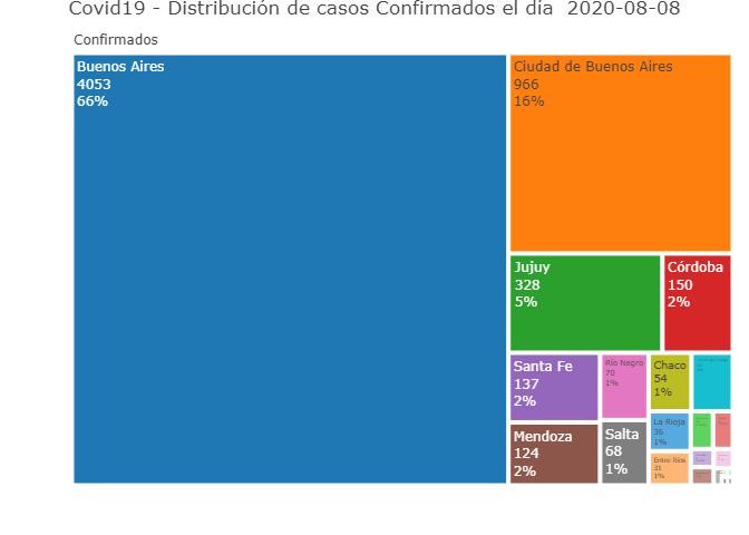 Coronavirus, Argentina, pandemia, 8-8-2020 - Twitter Soledad Retamar	