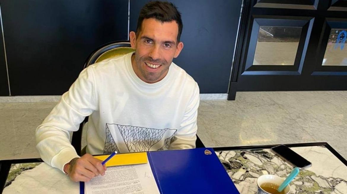 Carlos Tévez contrato Boca