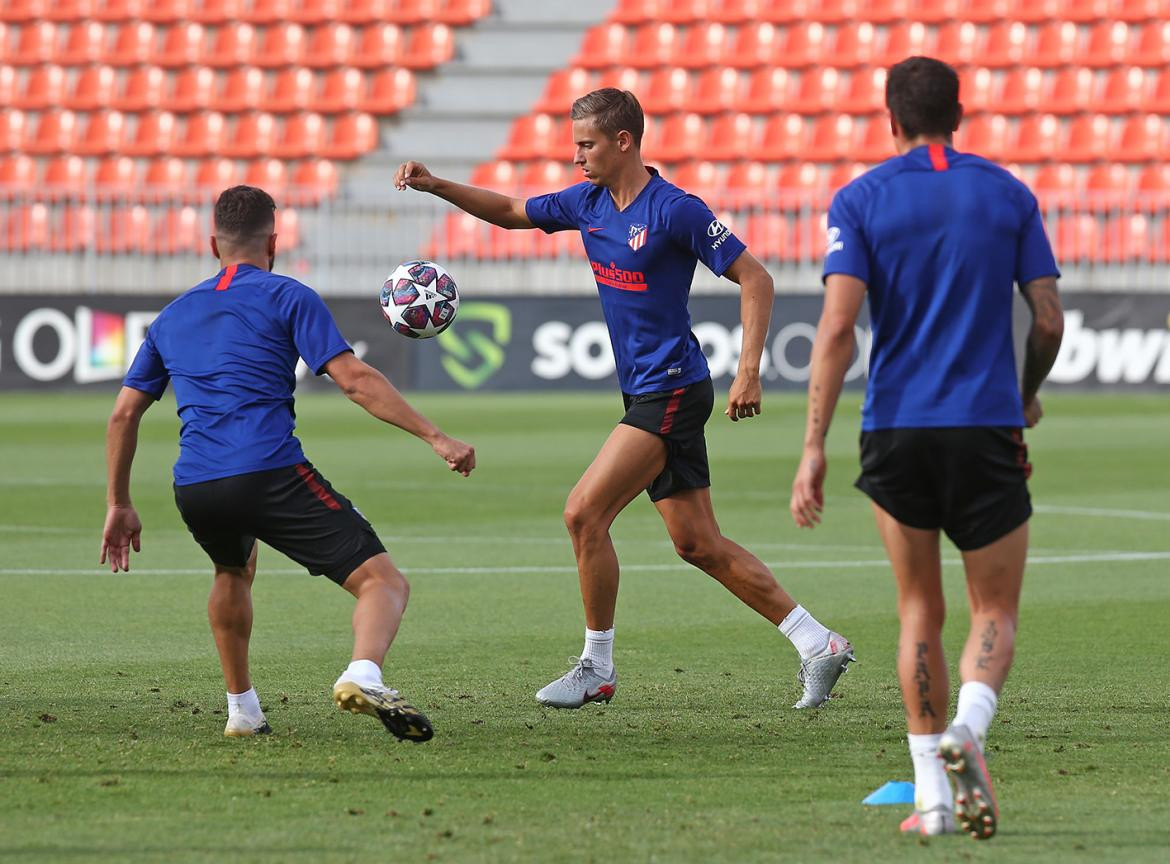 Entrenamiento del Atlético Madrid, coronavirus, Twitter Atleti