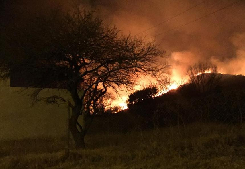 Incendios en Córdoba, Foto Twitter