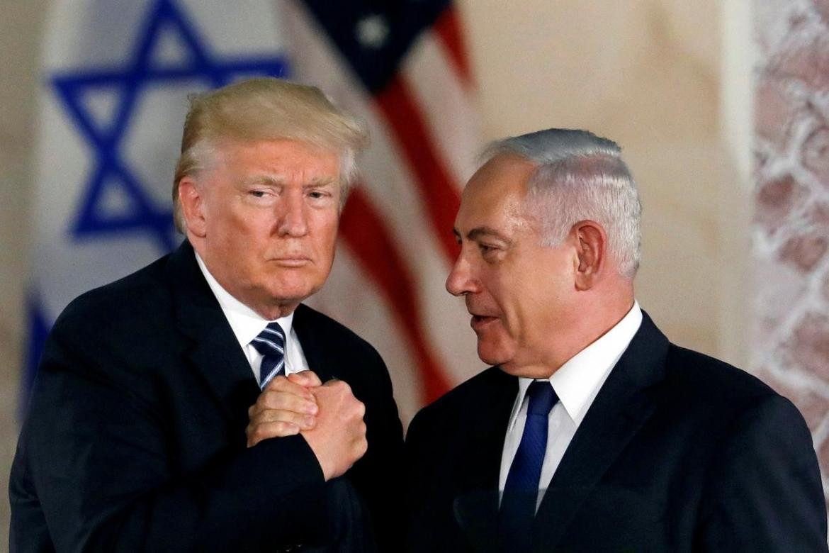 Donald Trump y Benjamin Netanyahu, REUTERD