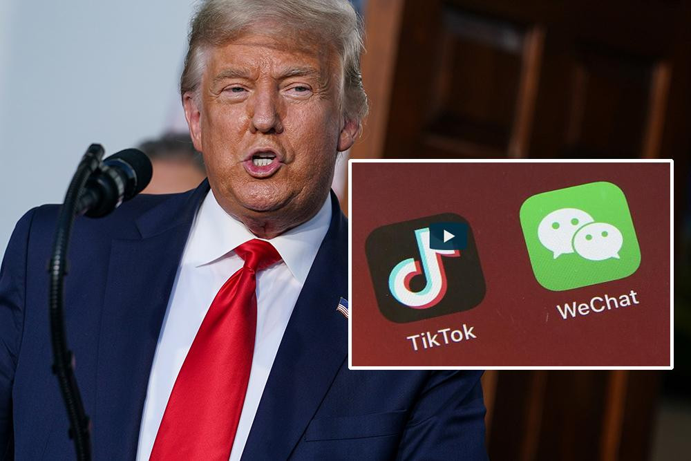 Donald Trump, Tik Tok, We Chat