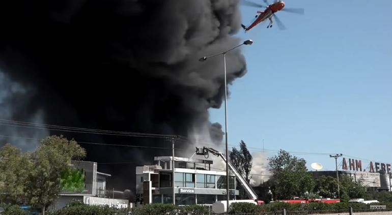 Incendio en Grecia, RT