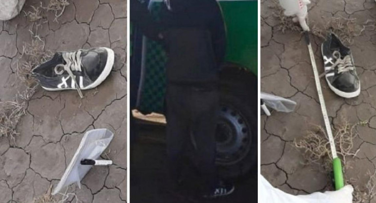 Caso Facundo Castro, zapatillas encontradas a metros donde se encontró el cuerpo
