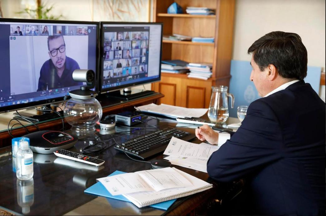 Reunión del Consejo Federal Argentina Contra el Hambre, foto prensa Ministerio de Desarrollo Social