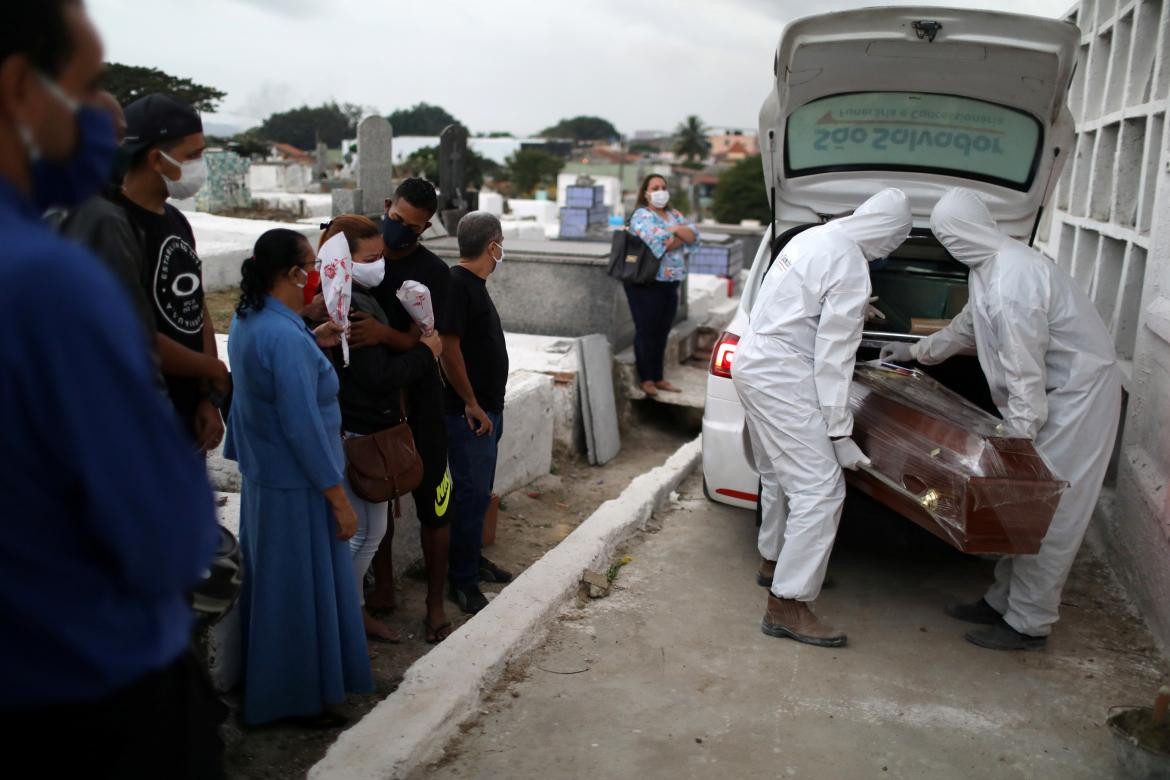 Coronavirus en Brasil, pandemia, REUTERS