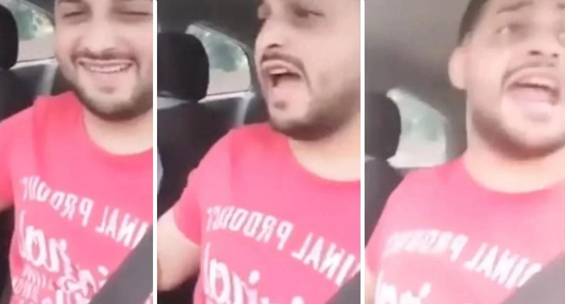 Video viral, cantante rumano, accidente