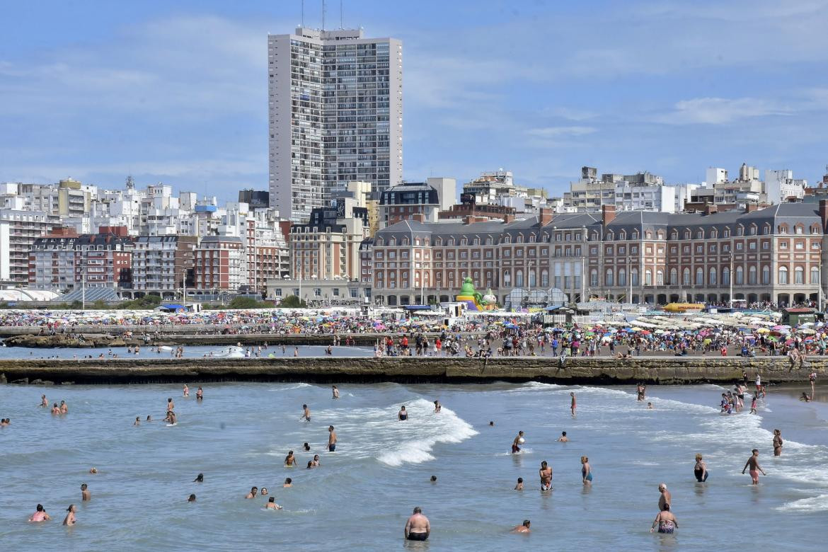 Mar del Plata, temporada de verano, Agencia NA