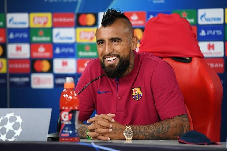 Arturo Vidal del Barcelona