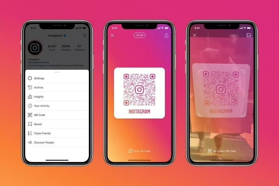 Instagram, códigos QR, tecnología