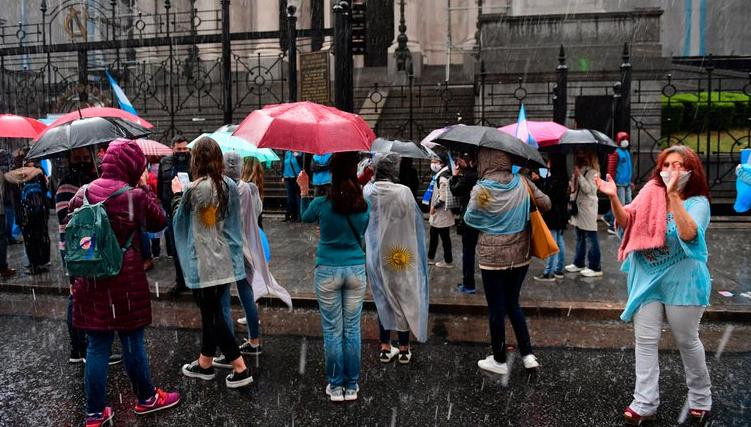 Tormentas y granizo en el AMBA, clima